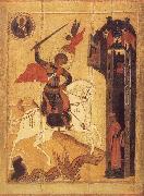 The Miracle of Saint George Sltying the Dragon